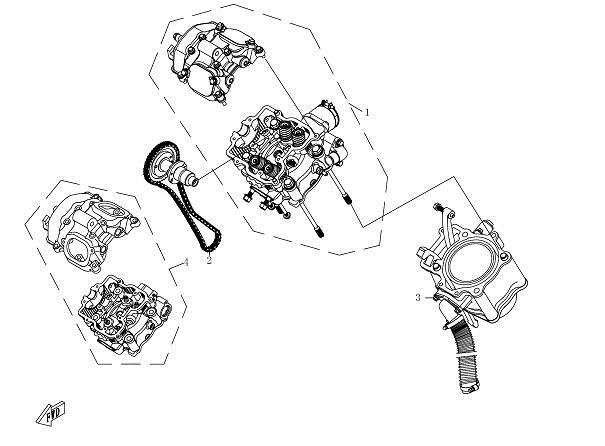 CYLINDER HEAD & CYLINDER ASSY CYLINDER HEAD & CYLINDER ASSY