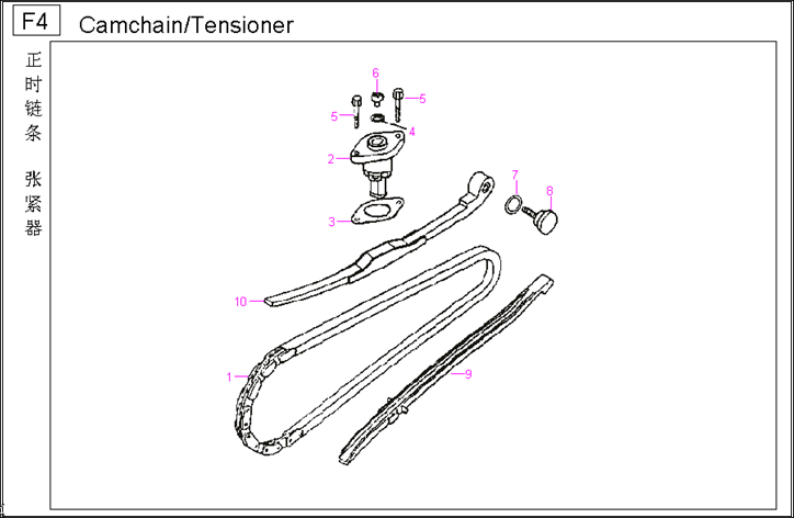 Camchain & Tensioner