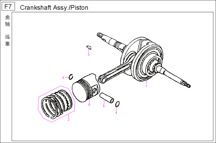 Crankshaft Assy & Piston