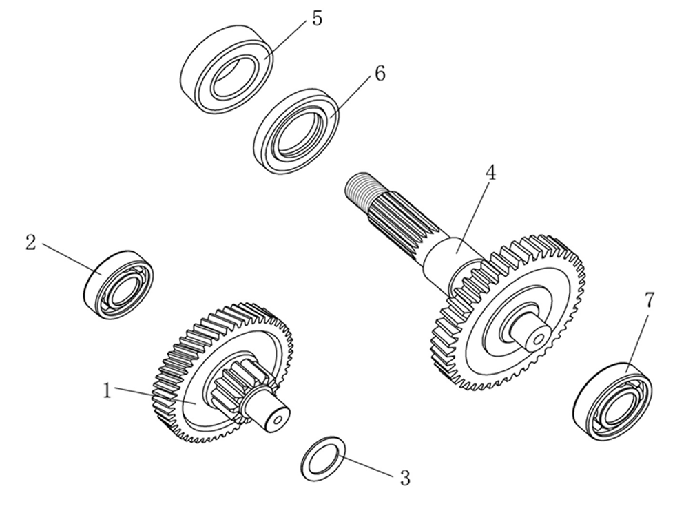 TRANSMISSION SYSTEM ASSY
