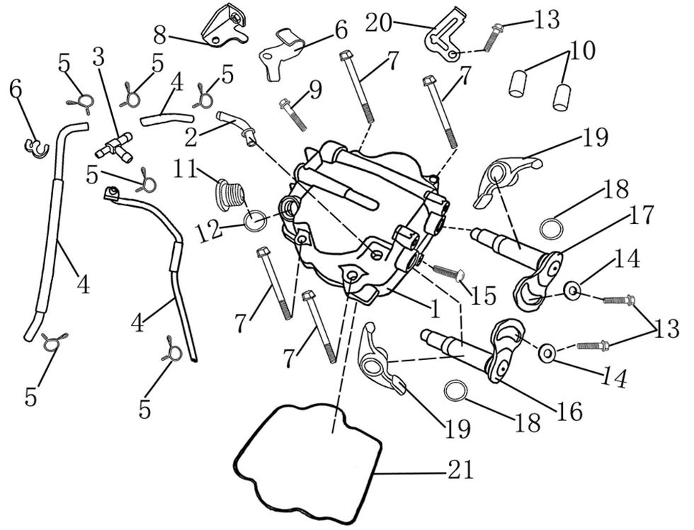 CYLINDER HEAD COVER COMP
