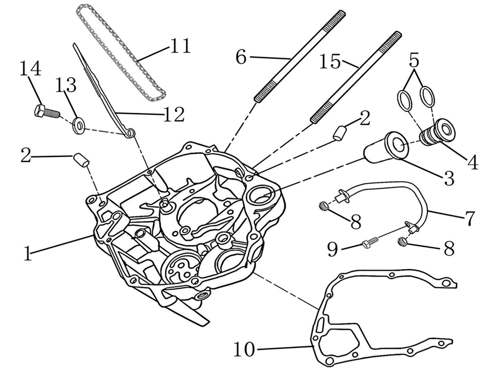 RIGHT CRANKCASE COMP