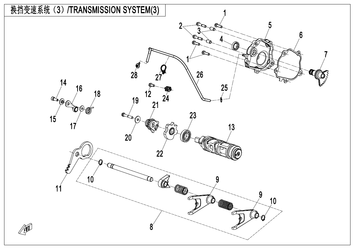 TRANSMISSION SYSTEM(3) TRANSMISSION SYSTEM(3)