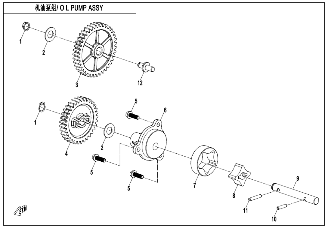 OIL PUMP ASSY OIL PUMP ASSY
