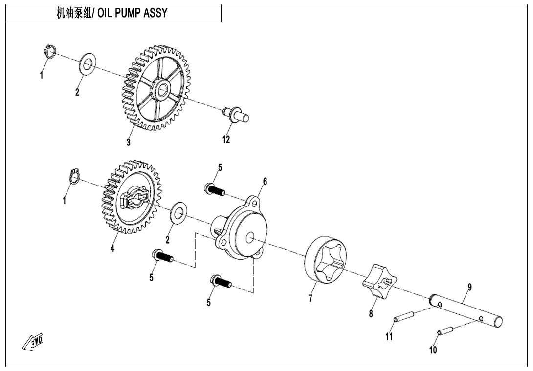 OIL PUMP ASSY OIL PUMP ASSY