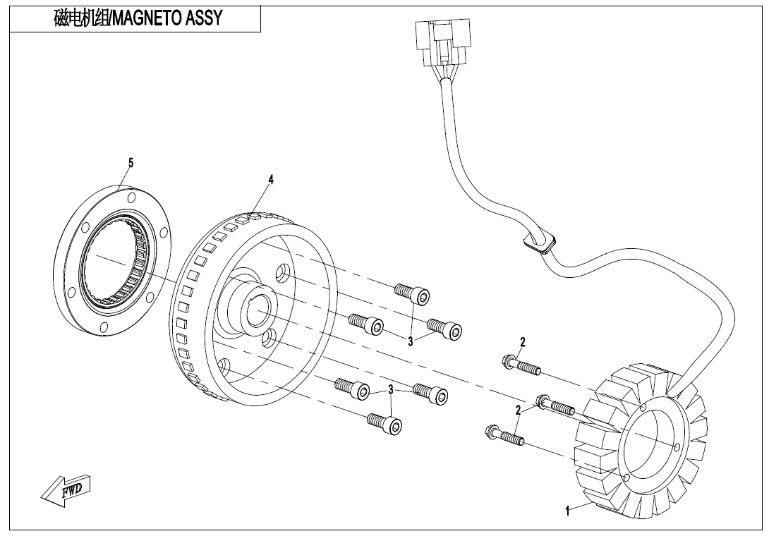 MAGNETO ASSY MAGNETO ASSY