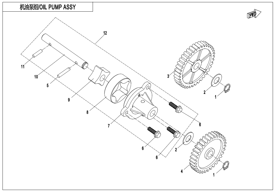 OIL PUMP ASSY OIL PUMP ASSY
