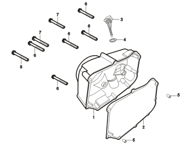 RIGHT CRANKCASE COVER