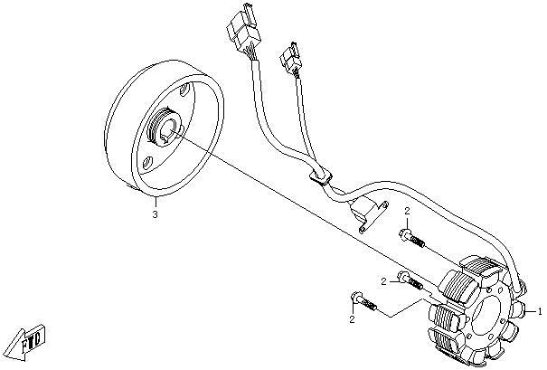 MAGNETO STATOR ASSY MAGNETO STATOR ASSY