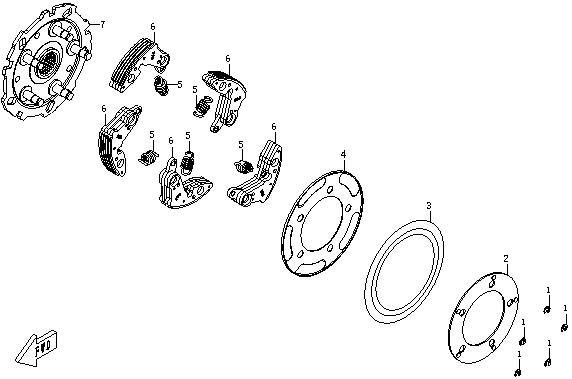 CLUTCH ASSY CLUTCH ASSY